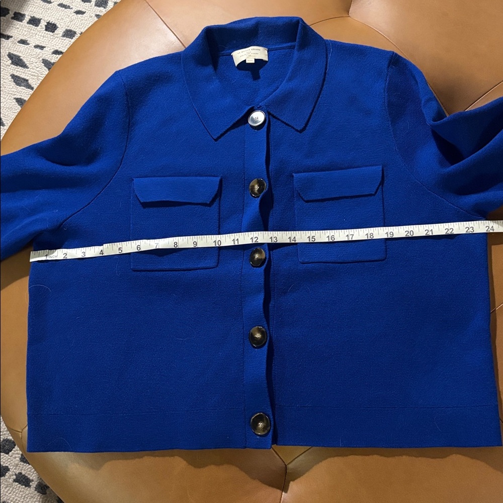 Sezane Cobalt Betty Cardigan sz xxxl, US14 - Picture 3 of 9